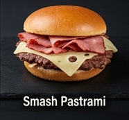 Smash Pastrami Burger 150g